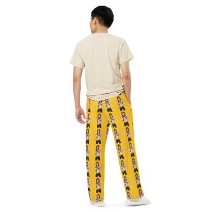 Gender-Neutral LGBTQIA+ Wide-Leg Pants – Trans &amp; Non-Binary Pride