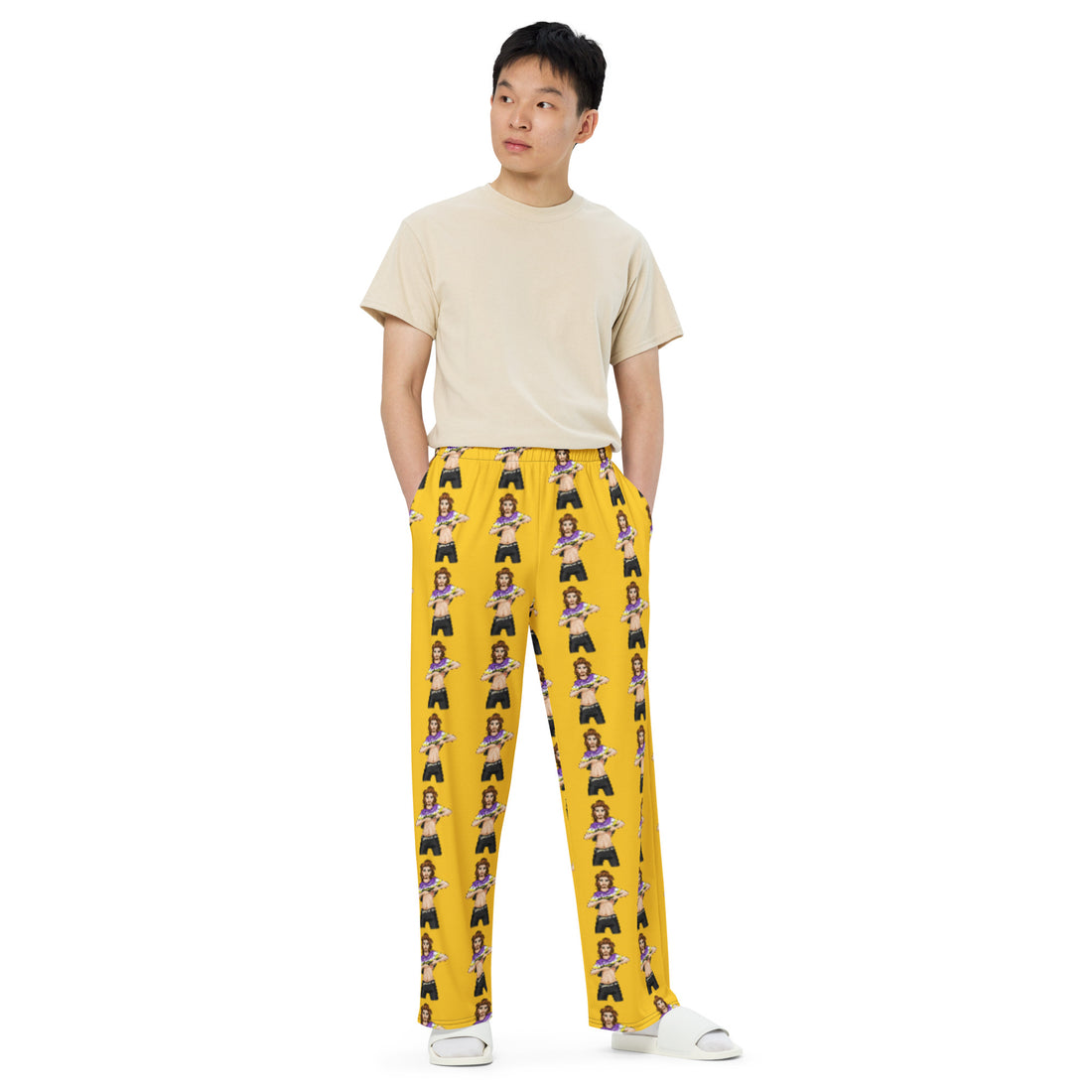 Gender-Neutral LGBTQIA+ Wide-Leg Pants – Trans & Non-Binary Pride