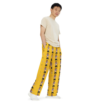 Gender-Neutral LGBTQIA+ Wide-Leg Pants – Trans &amp; Non-Binary Pride