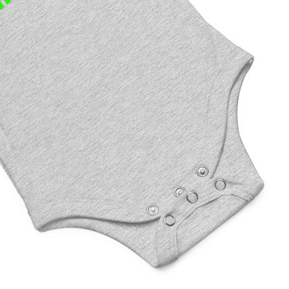 VOCE LINDX Baby Short‑Sleeve One‑Piece – Upload Your Design – 100 % Cotton, Comfy &amp; Customisable