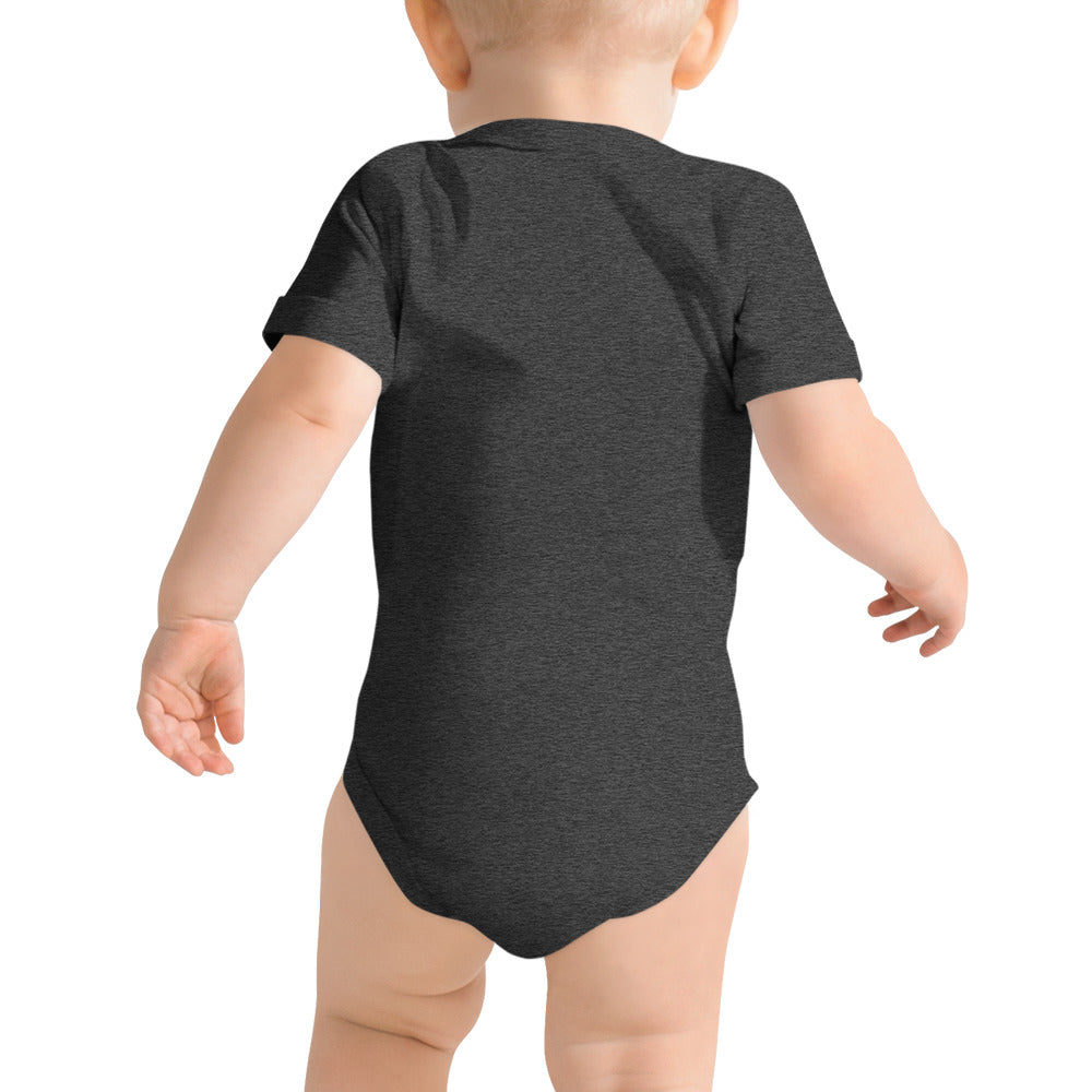 VOCE LINDX Baby Short‑Sleeve One‑Piece – Create Your Design – 100 % Cotton, Personalised &amp; Comfortable