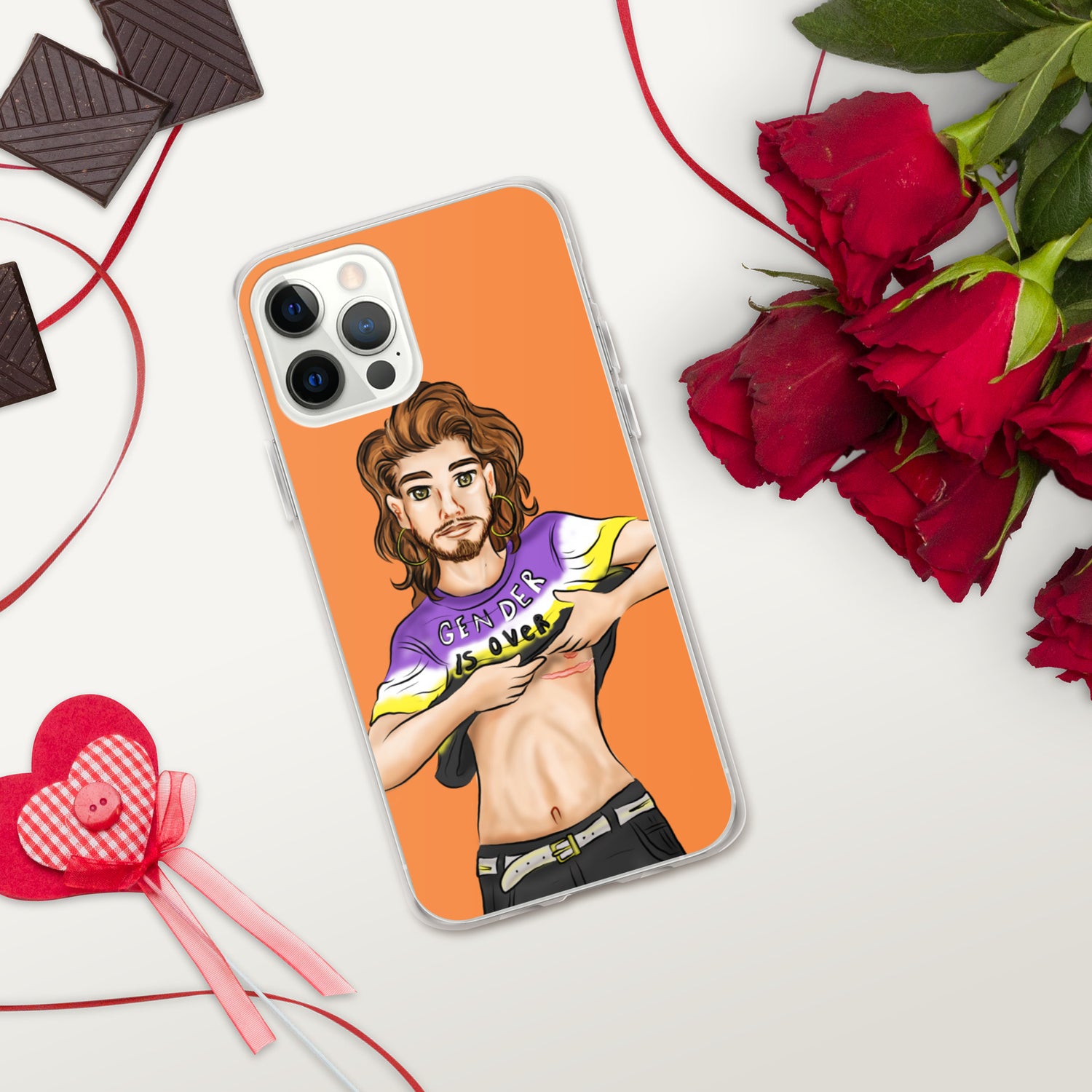 “Gender Is Over” iPhone Case – Trans man