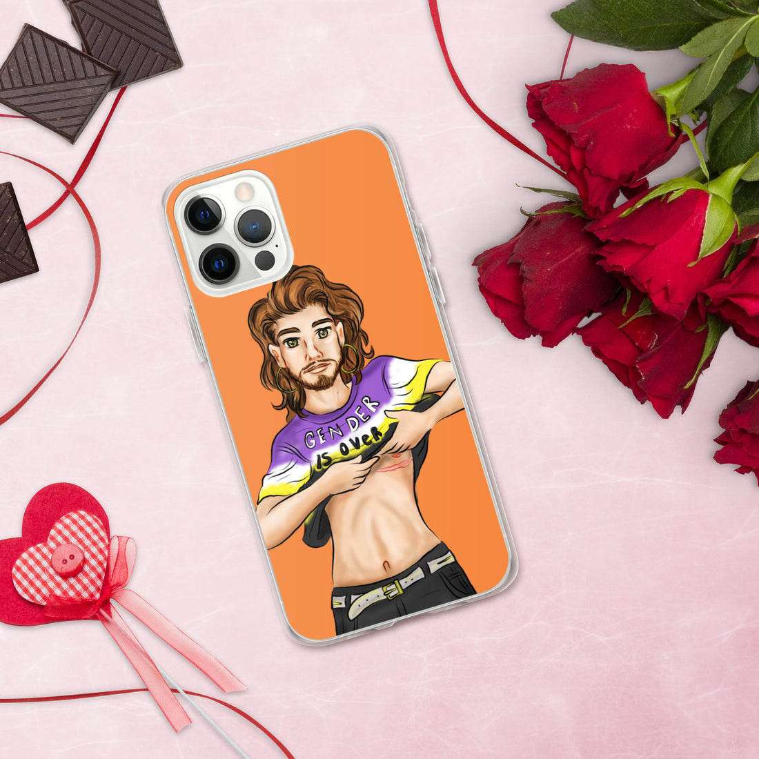 “Gender Is Over” iPhone Case – Trans man