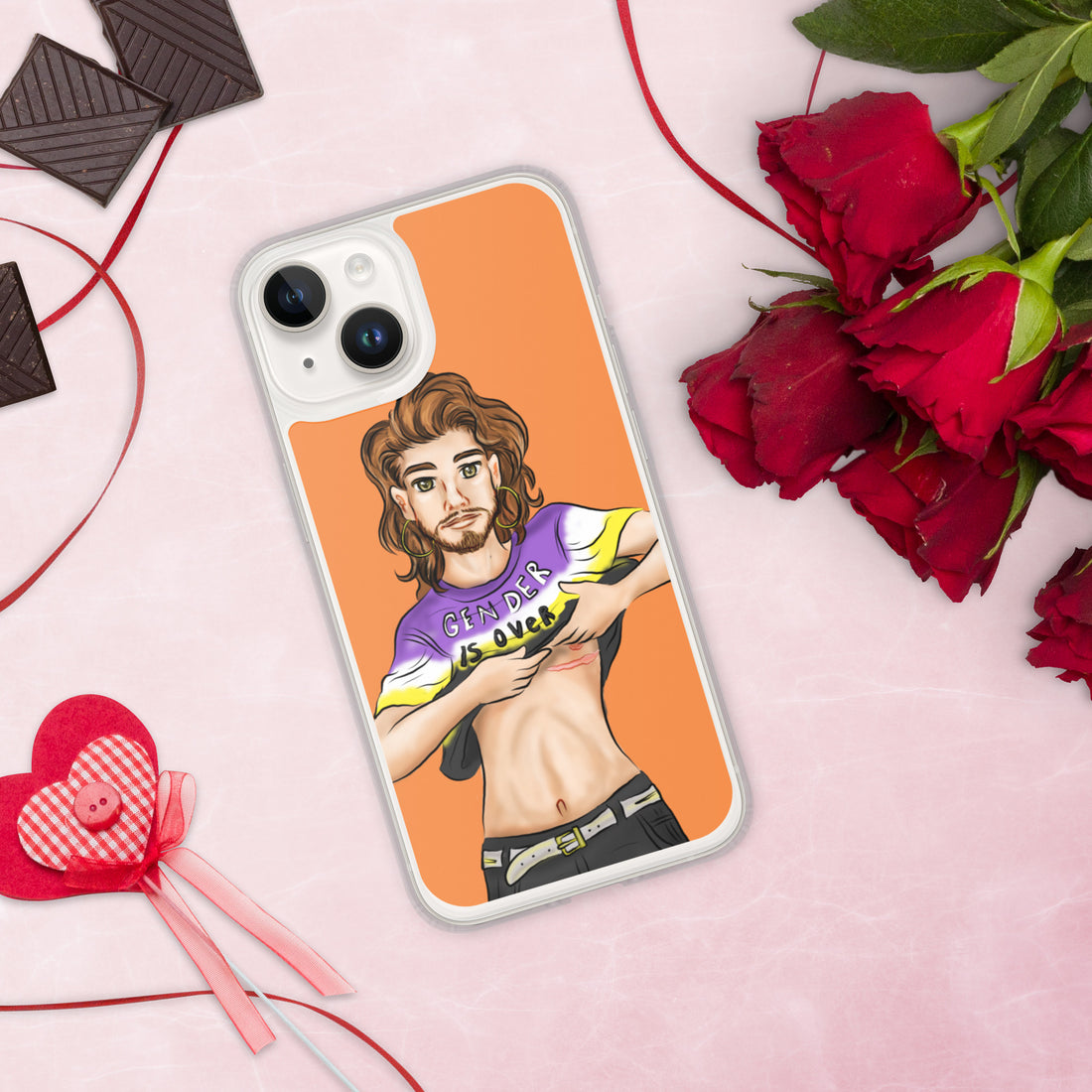 “Gender Is Over” iPhone Case – Trans man