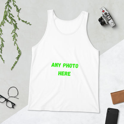 VOCE LINDX Short Sleeve T‑Shirt – Upload Your Photo or Image – 100 % Cotton Jersey, Personalised &amp; Comfortable