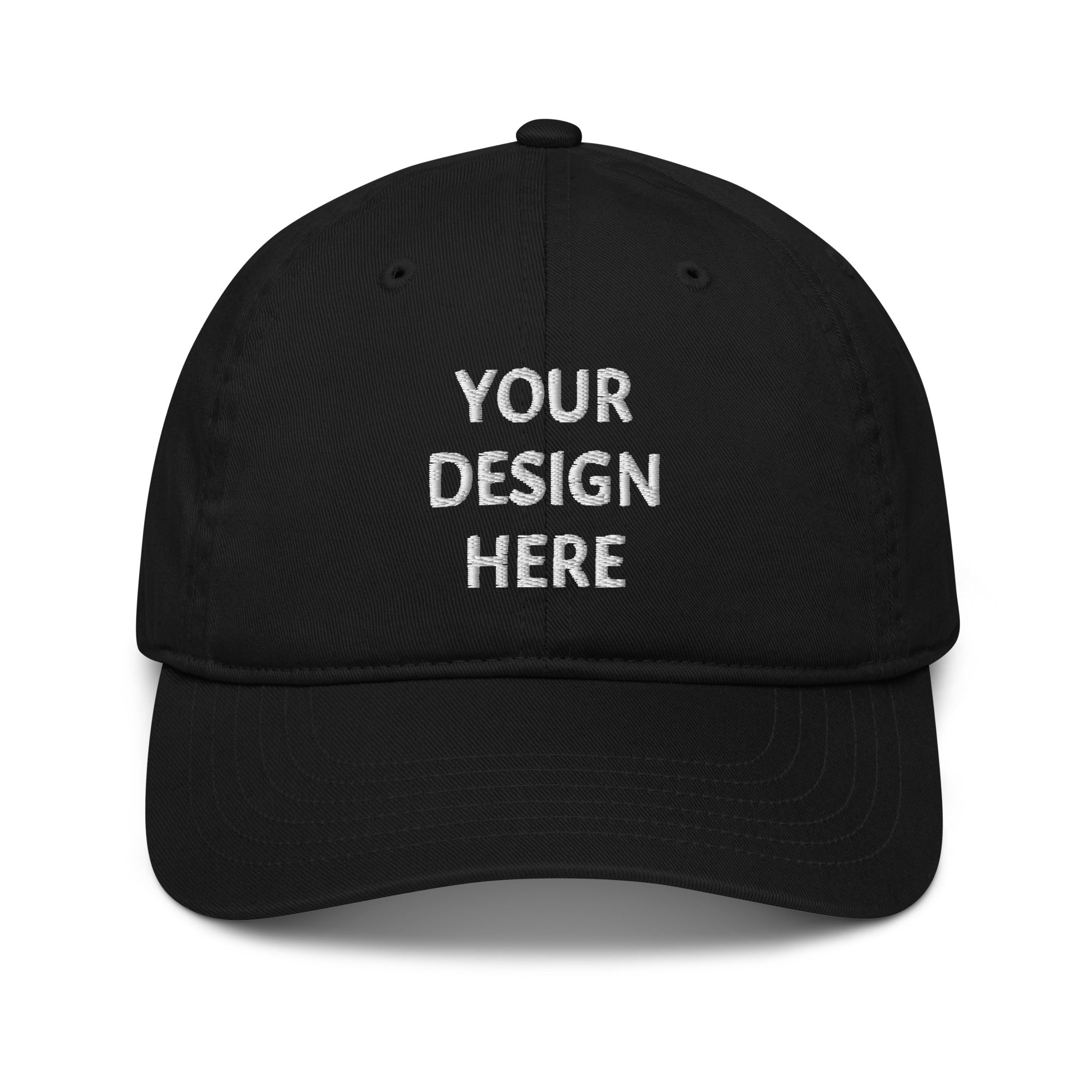VOCE LINDX Organic Hat – Custom Design or Text – 100 % Organic Cotton Cap, Eco‑Friendly &amp; Personalised