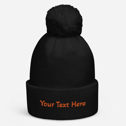 VOCE LINDX Pom‑Pom Beanie – Double‑Layer Knit, Recycled Blend, Soft &amp; Inclusive Winter Hat