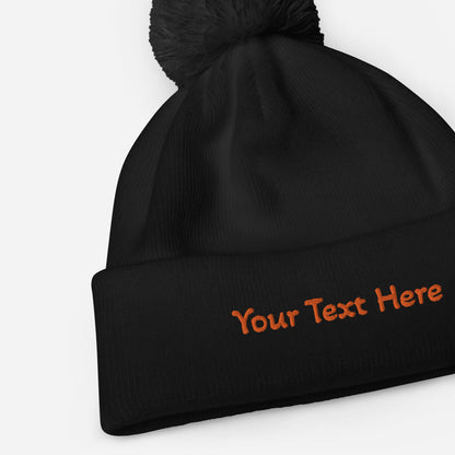 VOCE LINDX Pom‑Pom Beanie – Double‑Layer Knit, Recycled Blend, Soft &amp; Inclusive Winter Hat