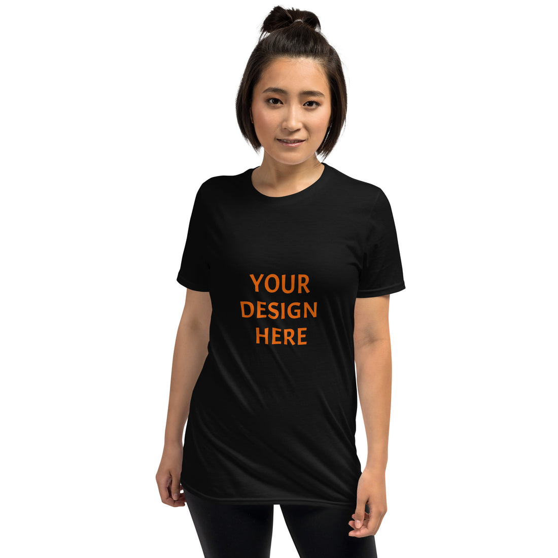 VOCE LINDX Short Sleeve All‑Genders Tee – Create Your Own Design – 100 % Cotton Jersey, Personalised & Inclusive