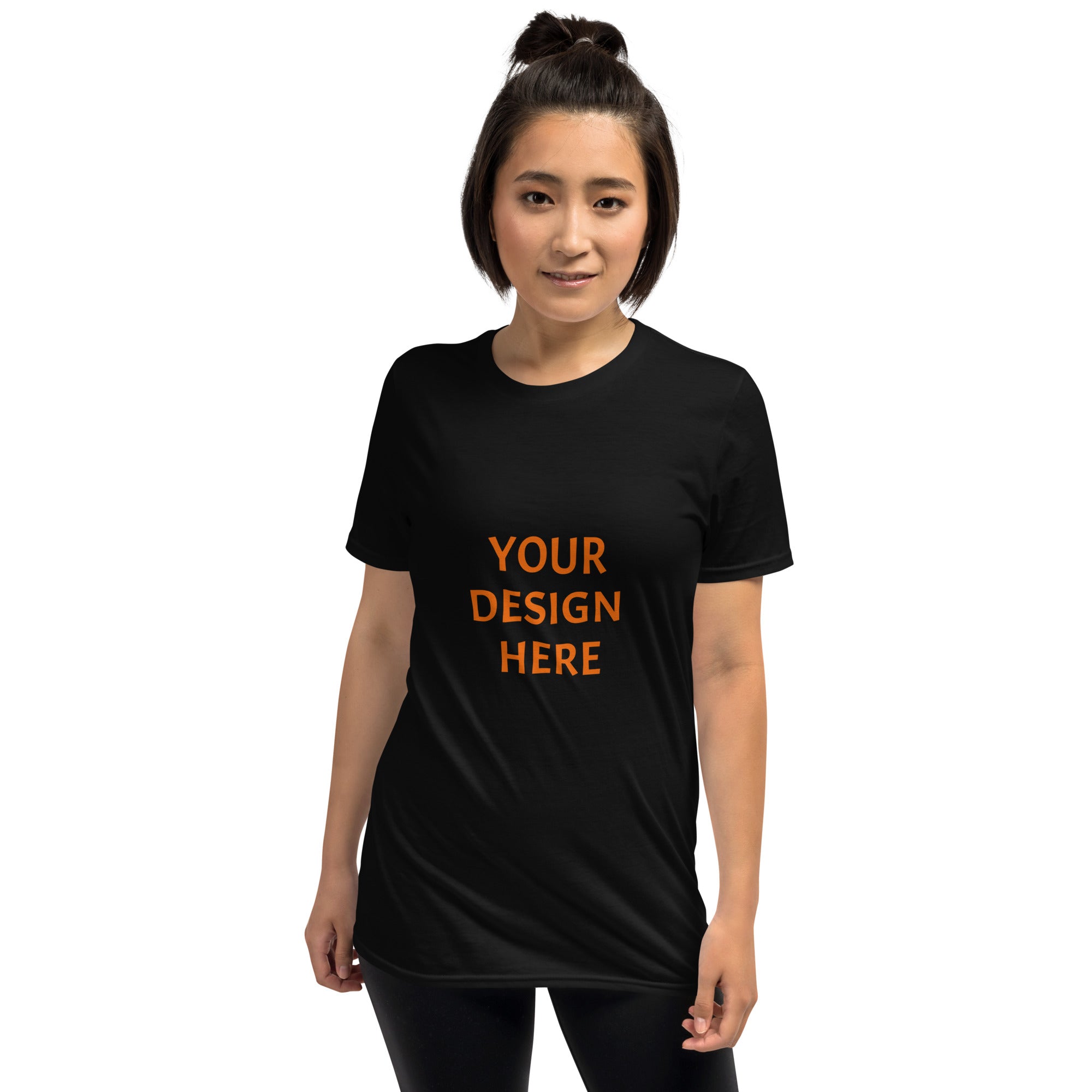 VOCE LINDX Short Sleeve All‑Genders Tee – Create Your Own Design – 100 % Cotton Jersey, Personalised &amp; Inclusive
