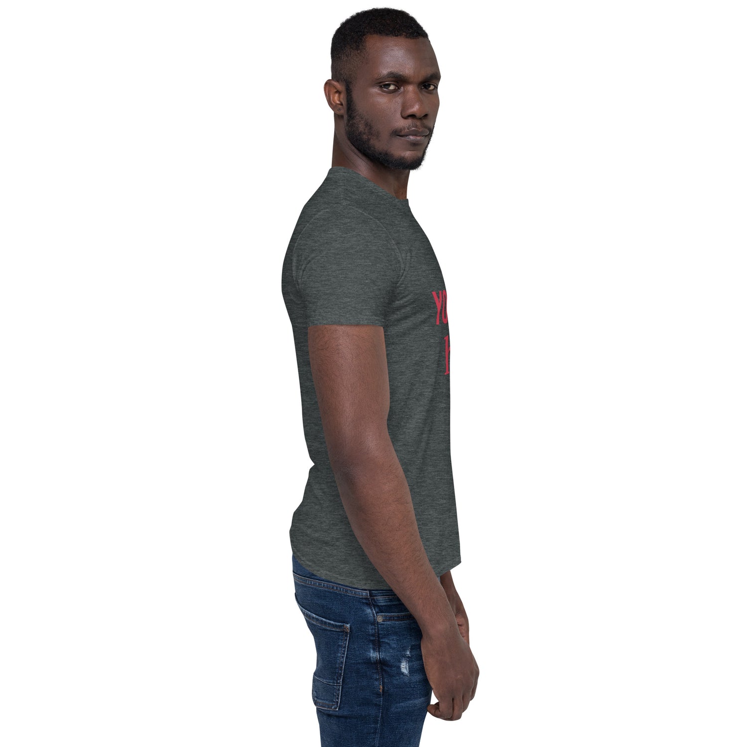 VOCE LINDX Short Sleeve Tee – Create Your Own Design – 100 % Cotton Jersey, Personalised &amp; Comfortable