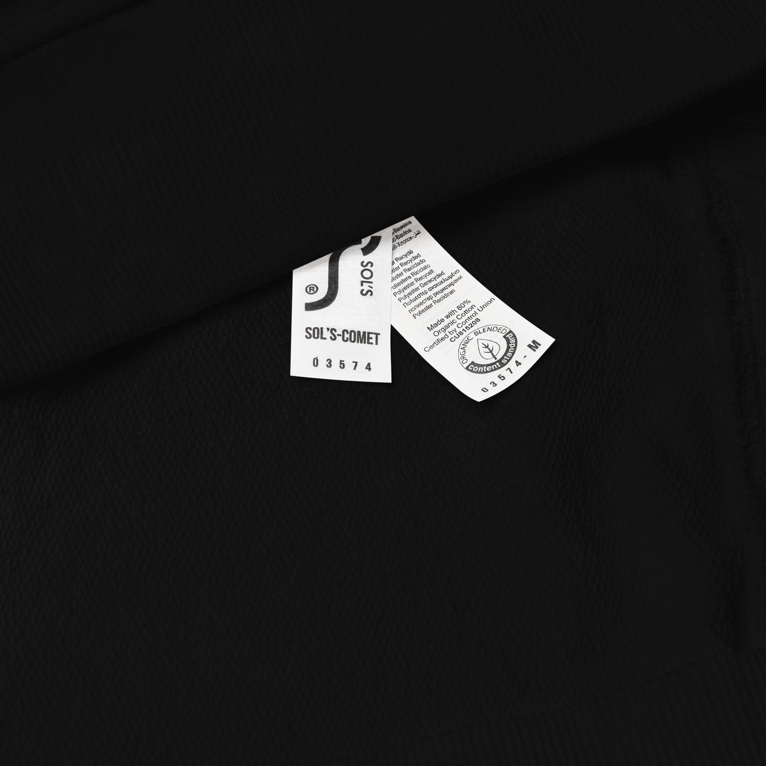 VOCE LINDX Organic Cotton Sweatshirt – Mid‑Weight Relaxed Fit, Crew Neck, Sustainable &amp; Inclusive
