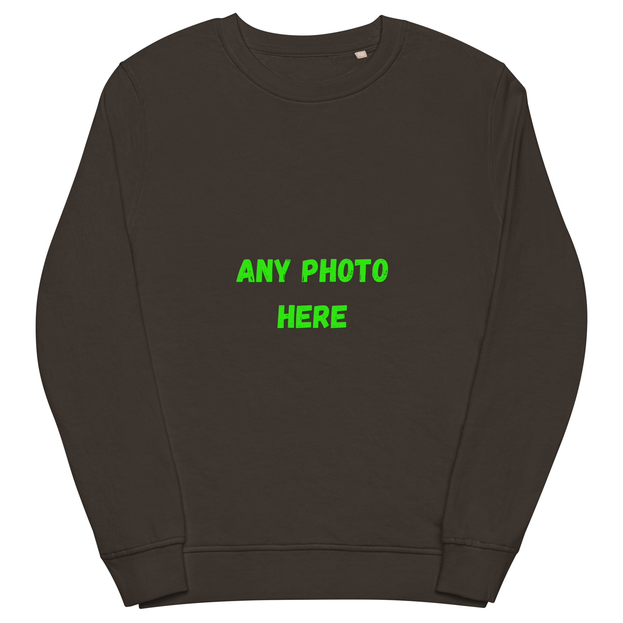 VOCE LINDX Organic Cotton Sweatshirt – Mid‑Weight Relaxed Fit, Crew Neck, Sustainable &amp; Inclusive