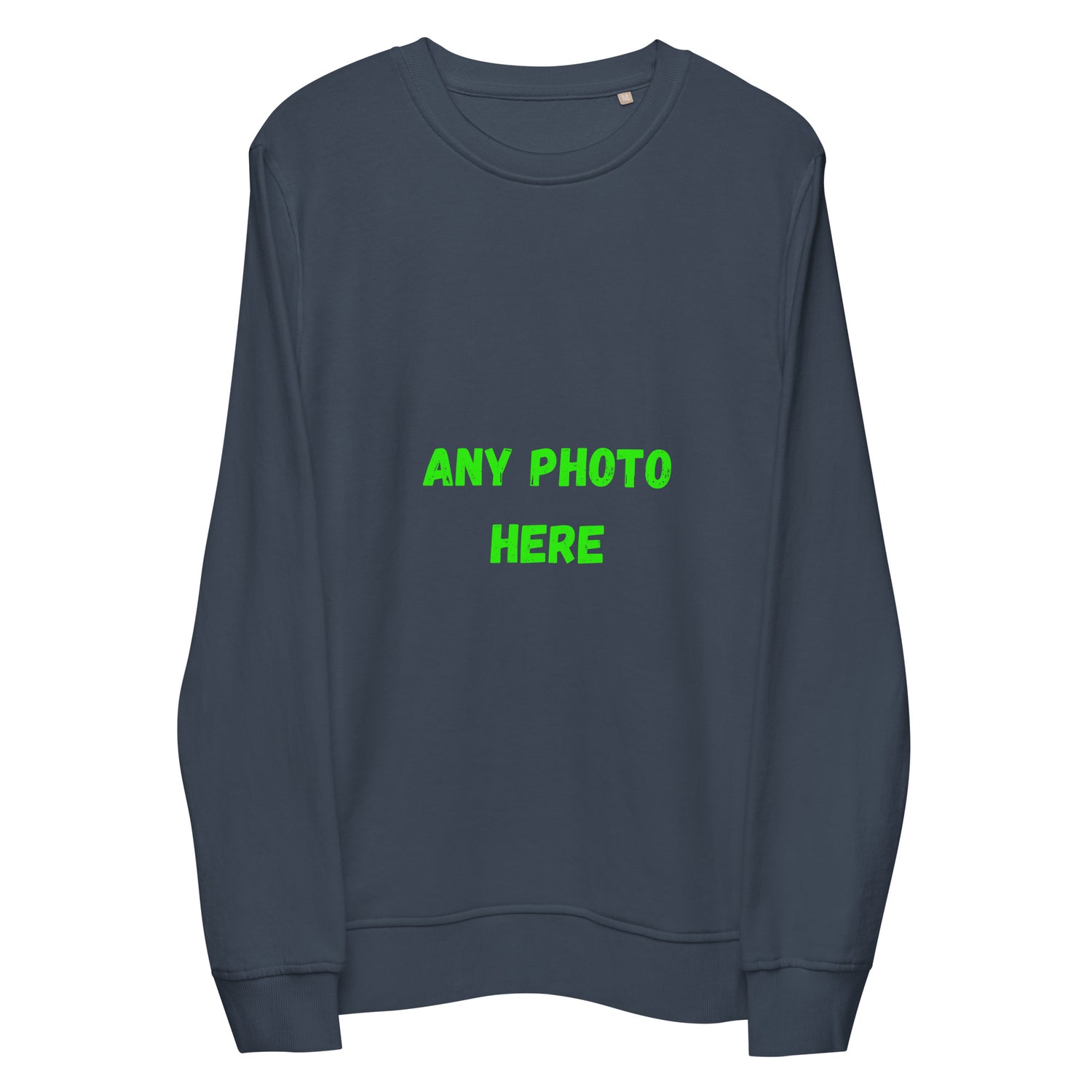 VOCE LINDX Organic Cotton Sweatshirt – Mid‑Weight Relaxed Fit, Crew Neck, Sustainable &amp; Inclusive